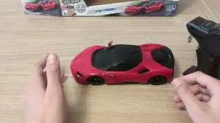 BİM'den aldığım Maisto Tech R/C Ferrari SF90 Stradale uzaktan kumandalı oyuncağı inceliyorum 