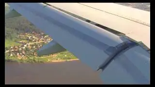 Закрылок A-320 в полете