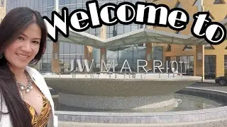 Juna on the go! Visiting J. W. Marriott in Riyadh Saudi Arabia