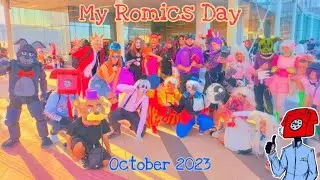 My Romics Day - October 2023 (+ The Fnaf Gathering) 🎤🎩✨