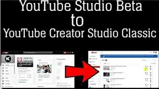 how to change youtube studio (beta) to creator studio in 2020 || change into classic create studio