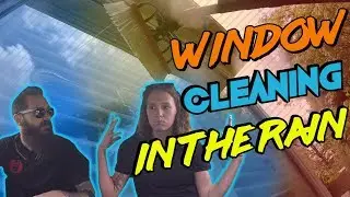 Rained Out Cleaning Windows
