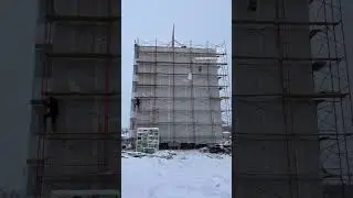 устройство фасада кассетой сдан