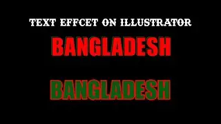 Create Text Effect On Illustrator-2023