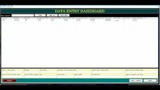 Excel Data Entry Form   Demo Video