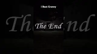 I Beat Granny #shorts #gaming #roblox