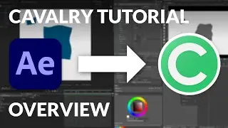 Cavalry Tutorial - Coming from After Effects [An Overview]