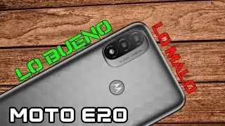 Motorola MOTO E20 | Lo BUENO y lo MALO || Tecno EX