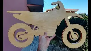 Scroll Saw project --Motocross--