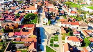 Križevci drone point of view