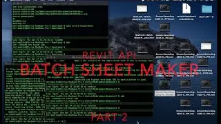 Revit API - Batch Sheet Maker - Part 2 - Run through and code layout