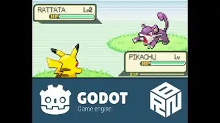 I made a Pokemon clone in Godot 4 (Template)