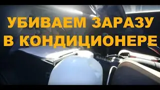 Антибактериальная обработка авто кондиционера на примере HONDA FIT SHYTTLE / FIT