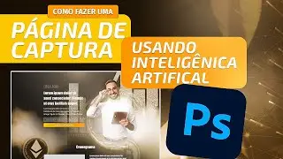 Como fazer uma PÁGINA DE CAPTURA usando INTELIGÊNCIA ARTIFICIAL! Grátis, fácil e rápido - Robert UX