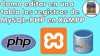CRUD (UPDATE) MySQL- PHP Actualizar registros de una tabla #4