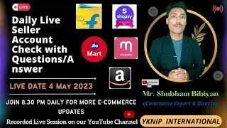 Daily Live Seller Account Check on Date 4 May 2023 8.30 PM | Live Account Check Question and Answers