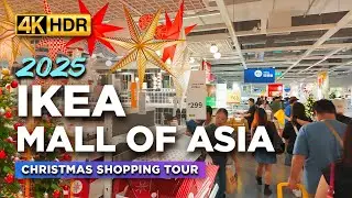 Christmas Shopping 2025 at IKEA MALL OF ASIA | Inside the Largest Home Store in the Philippines!