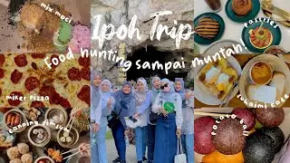 vlog | ipoh day 2 & 3 : breakfast viral, berkayuh dengan itik🦢 miker pizza, canning dimsum🍕🥐🍡🥟