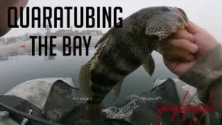 QUARATUBING THE BAY | FLOAT TUBING LONG BEACH FOR BASS