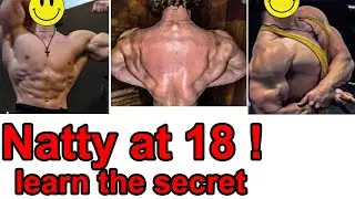Natty muscle-god at age 18 - learn the secret!