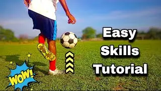 Very Easy Flick up Skills For Beginners Footballer | Simal Football Skiller