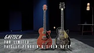 Gretsch 2023 Pro Limited Paisley Penguin & Sidewinder Models | Gretsch Presents