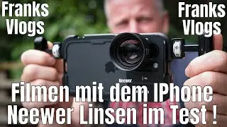Filmen mit dem Iphone 15 Pro Neewer Linsen im Test Washington Vlog