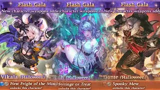 Let's Take a Gander at Halloween Vikala, Tikoh, and Dante! - Granblue Fantasy