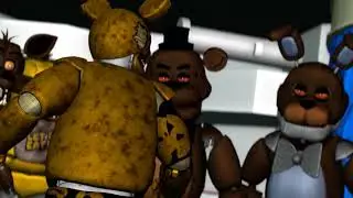 'Behind The Mask' FNaF Blender Short Wip 