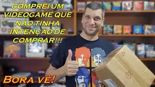 Comprei um videogame que não tinha intenção de comprar! Bora vê qual é!