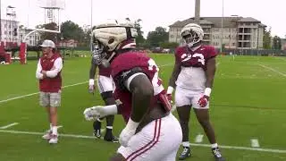 Alabama football hits the practice field Wednesday