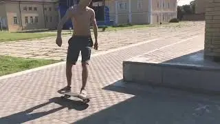 Сломал скейтборд? Покатушки на скейтборде/ Как я падал на ровном месте...