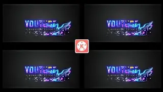 how to make an intro in kinemaster | Samy sg | multicolored text free intro