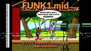 Voyetra Technologies Inc. - FUNK1.mid (1992) Chipsynth SFC MIDI
