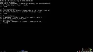 33   Function Annotations