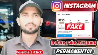 How To Delete Fake Instagram Account | Instagram Fake Account Delete Kaise Kare | Delete Fake ID🔥