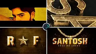 3D Trending Title Name Art Video editing in Alight motion Instagram trending video editing leo
