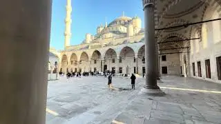 Blue Mosque Sultanahmet Istanbul Stock Video Footage