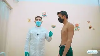 Inspection of heart region