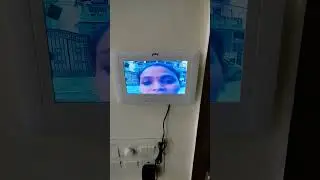 Godrej Video Door phone with electronic door lock Installation 