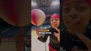 Basketbol Ustası Kadın..