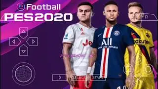 PES 2020 PPSSPP Camera PS4 Android Offline Best Graphics & New Update Transfers [300 MB]