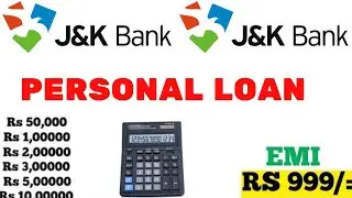 JK bank personal loan interest Calculator jk bank personal loan kaise le interest Calculate 2024full