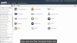 Web Host Manager - Modify Account Suspended Page