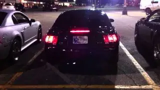 3 Mustangs with loud Flowmasters