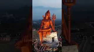 The largest statue of Lord Shiva is here in the country#shravan #mahadev#mahakal #shiv#youtubeshorts