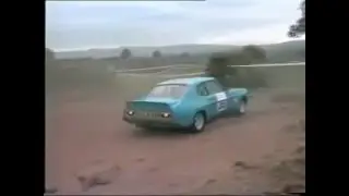 Rally driver stops to say sorry
