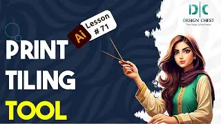 How to use Print Tiling Tool in Adobe Illustrator