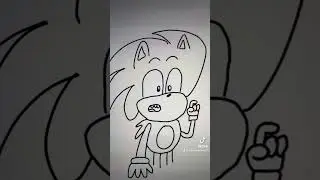 Knuckles Punch Sonic 😂😂 