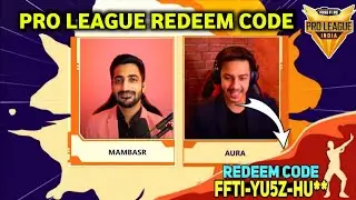 PRO LEAGUE CODE | FREE FIRE REDEEM CODE | PRO LEAGUE REDEEM CODE